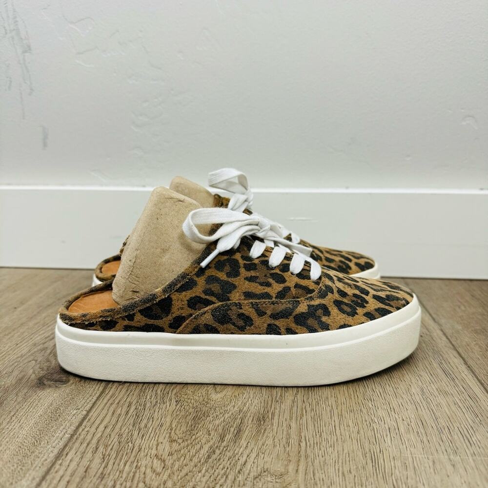 Lucky Brand Talani Cheetah Print platform Slip On Sneaker - Size 6 - Picture 4 of 10